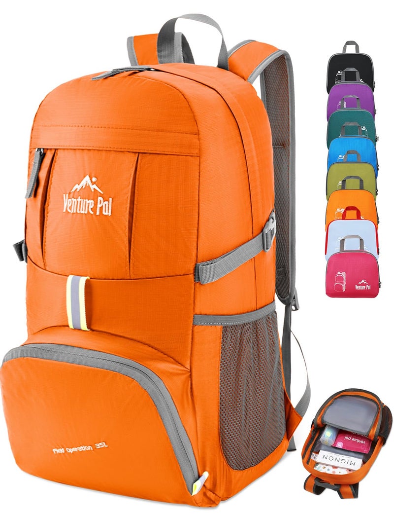 Venture Pal 35L Ultralight Lightweight Packable Foldable Travel Camping Hiking Outdoor Sports Backpack Daypack - Image 1